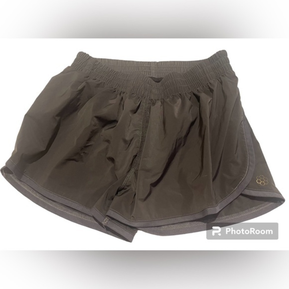 Women’s Honeycutt shorts gray with liner size AM